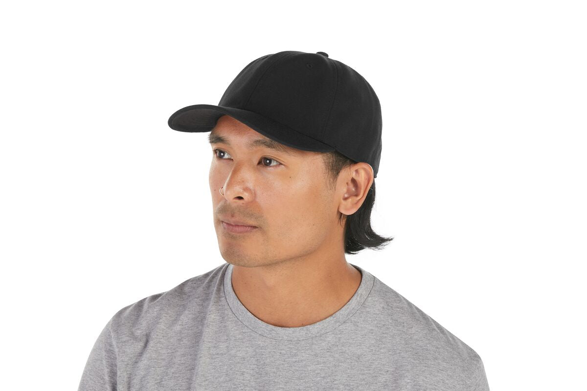 father-s-day-2026-dad-hat-j8 WebPDP-HAT004002_Recycled_Poly_Dad_Hat_Black_Studio_Harper_Studios_0723_Side__HAT004002OS.jpg