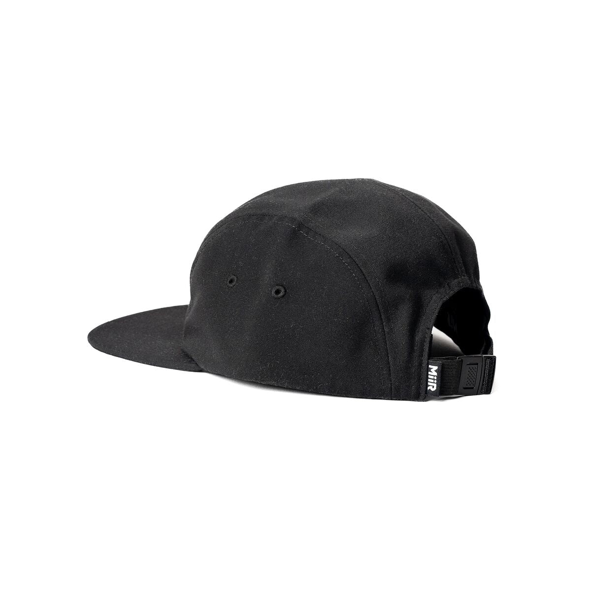 recycled-poly-flat-brim-5-panel-hat-i2 WebPDP-FlatBrim5PanelHat_Studio_Back_Black__HAT003002OS.jpg