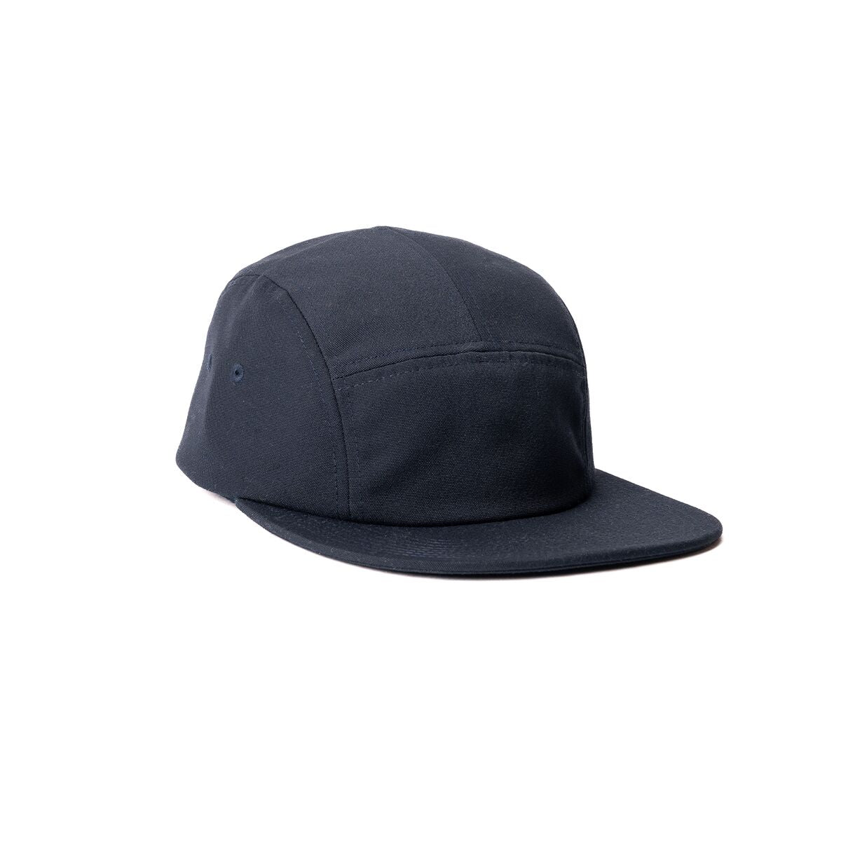 recycled-poly-flat-brim-5-panel-hat-i2 Web_PDP-FlatBrim5PanelHat_Studio_Front_TidalBlue.jpg
